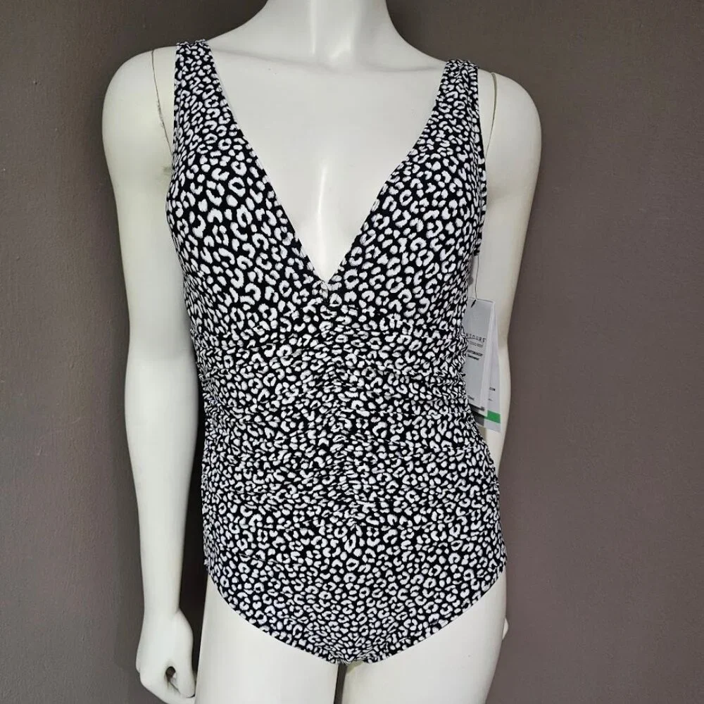 Coco Reef Contours Solitaire Printed One-Piece Swimsuit - Picture 2 of 12